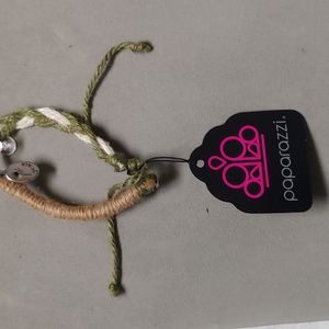 Paparazzi woven adjustable bracelet
